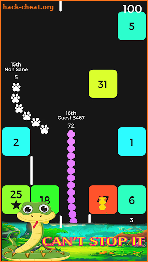Snake Crash Blocks screenshot