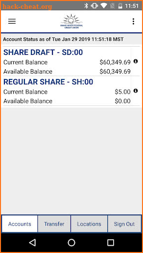 Snake River FCU Mobile screenshot