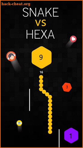 Snake Vs Hexa screenshot