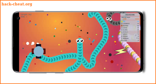 Snake Worms io worm war zone io screenshot