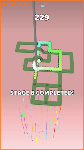 Snake Wriggle 3D - Escape Matrix screenshot