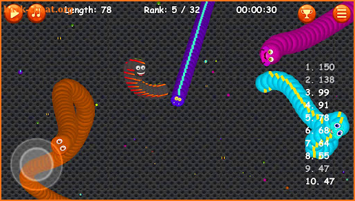 Snake Zone .io - worms battle screenshot