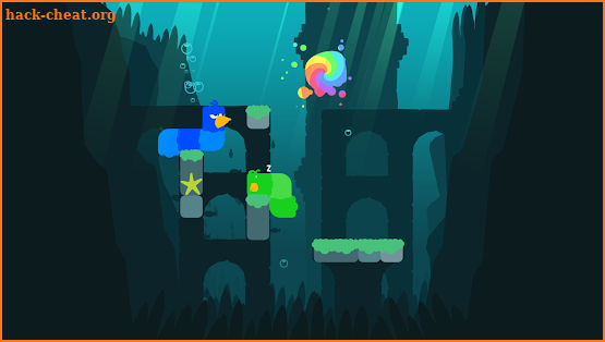 Snakebird screenshot