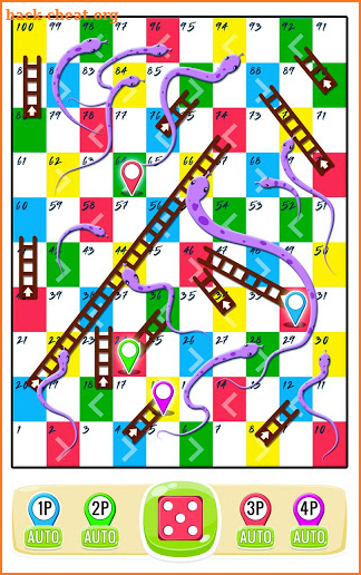 Snakes and Ladders : the game screenshot