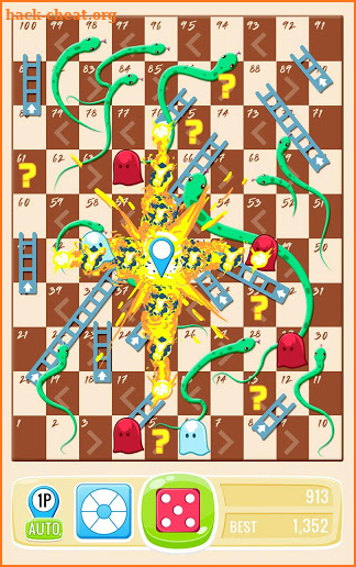 Snakes and Ladders : the game screenshot