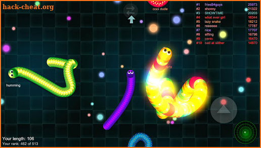 Snakes.io : Snake Zone Cacing Worm screenshot