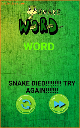 snakeWord screenshot