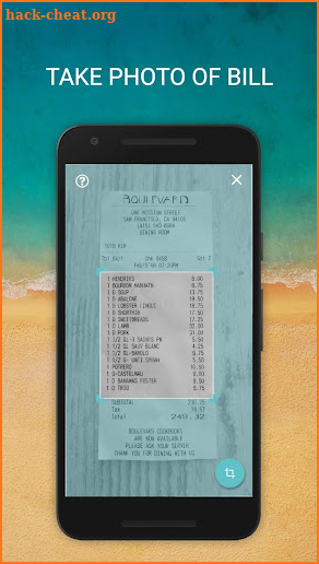 Snap & Split Bill - OCR Check screenshot