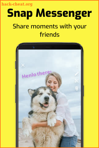 Snap Messenger - Chat with friends screenshot