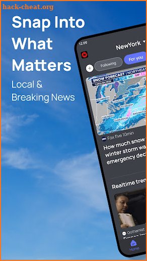 Snap News: Local & Alerts screenshot