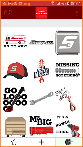 Snap-on Stickers screenshot