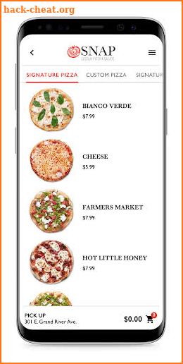 Snap Pizza screenshot