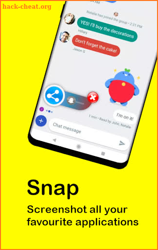 Snap Scroll Share: Long Screenshot No Notification screenshot