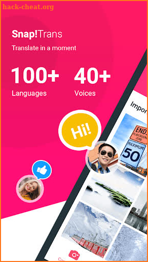 Snap! Translate - Free Photo & Voice  Translate screenshot