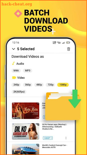 Snap -  tubè video downloader screenshot