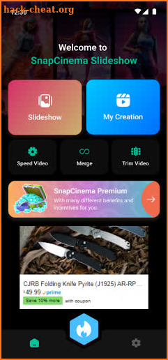 SnapCinema Editor screenshot