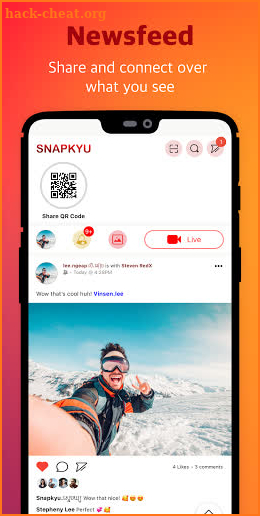 Snapkyu screenshot