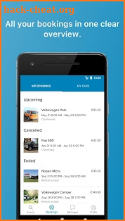 SnappCar screenshot