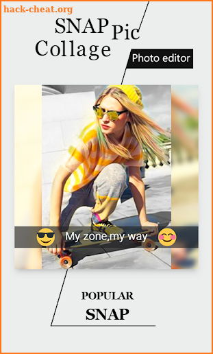 SnapPic Collage Photo Editor & Beauty Selfie Cam screenshot