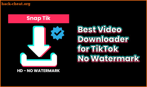 SnapTik: Video Downloader for TikTok No Watermark screenshot