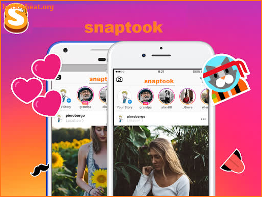 Snaptook- social networking  Make Friends & Chat screenshot