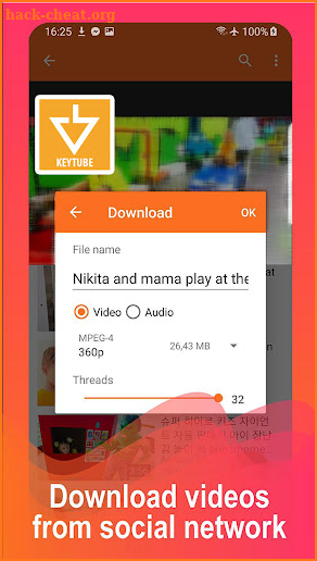 Snaptubè Video Downloader screenshot