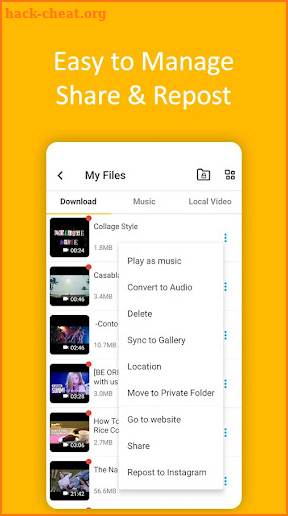 Snaptubè Video Downloader screenshot