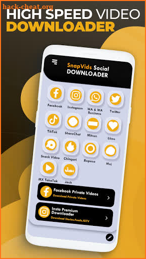 SnapVids Social Downloader - All Video Downloader screenshot