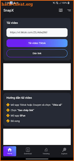 SnapX - Video Downloader for TikTok No Watermark screenshot