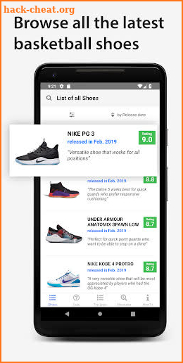 Sneaker Geek - Find the Perfect Basketball Shoes screenshot