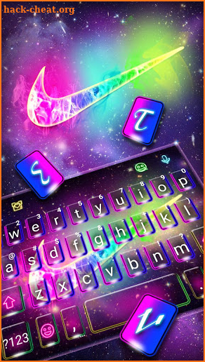 Sneaker Just Sports Keyboard Theme screenshot