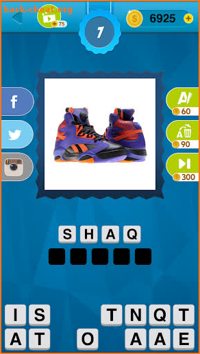 Sneakers Quiz Game screenshot