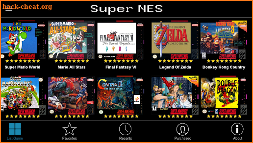 SNES Emulator + All Roms screenshot