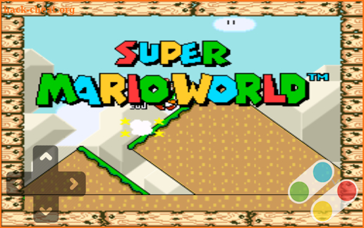 S.N.E.S Super Maryo World : Maro Classic Game screenshot