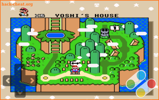 S.N.E.S Super Maryo World : Maro Classic Game screenshot