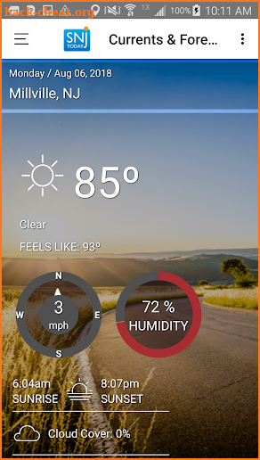 SNJ Today - Weather screenshot