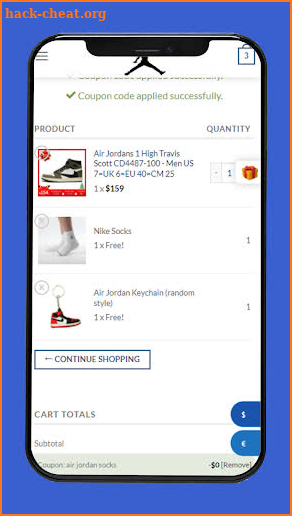 SNKR AIR Jordans screenshot