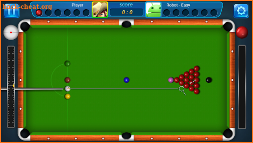 Snooker screenshot