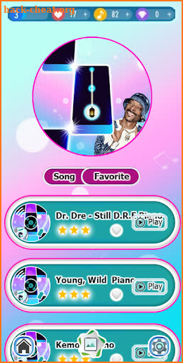 Snoop Dogg Piano Tiles screenshot