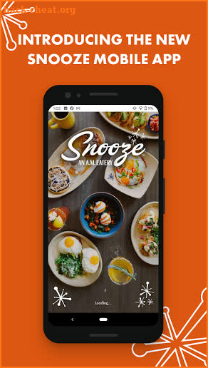 Snooze A.M. Eatery Mobile App screenshot