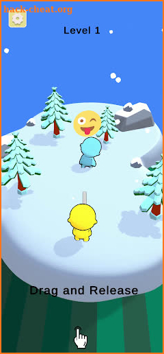 Snow Ball Fight 3D screenshot