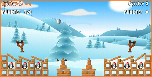 Snow ball fling screenshot