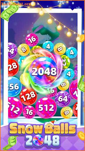 Snow Balls 2048 screenshot