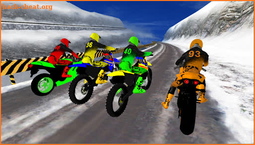 Snow Bike Motocross Racing - Mountain Driving 2019 screenshot