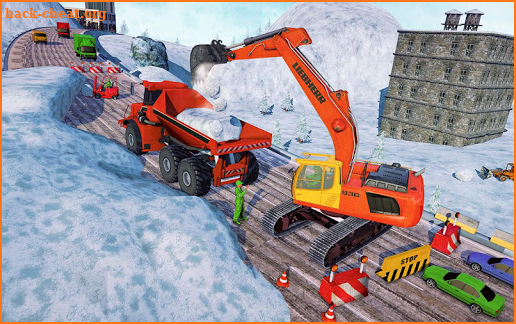 Snow Blower Excavator Crane Simulator screenshot