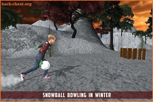 Snow bowling Smash screenshot