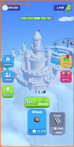 Snow Castle: Idle Clicker screenshot