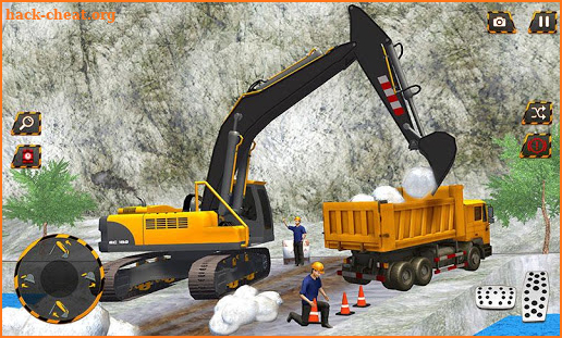 Snow Excavator Machine - Construction Crane 2019 screenshot