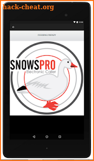 Snow Goose E Caller App screenshot