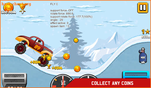 Snow Hill Climb Racing screenshot